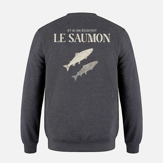 Le Crewneck Et Si On Écoutait Le Saumon