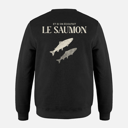 Le Crewneck Et Si On Écoutait Le Saumon