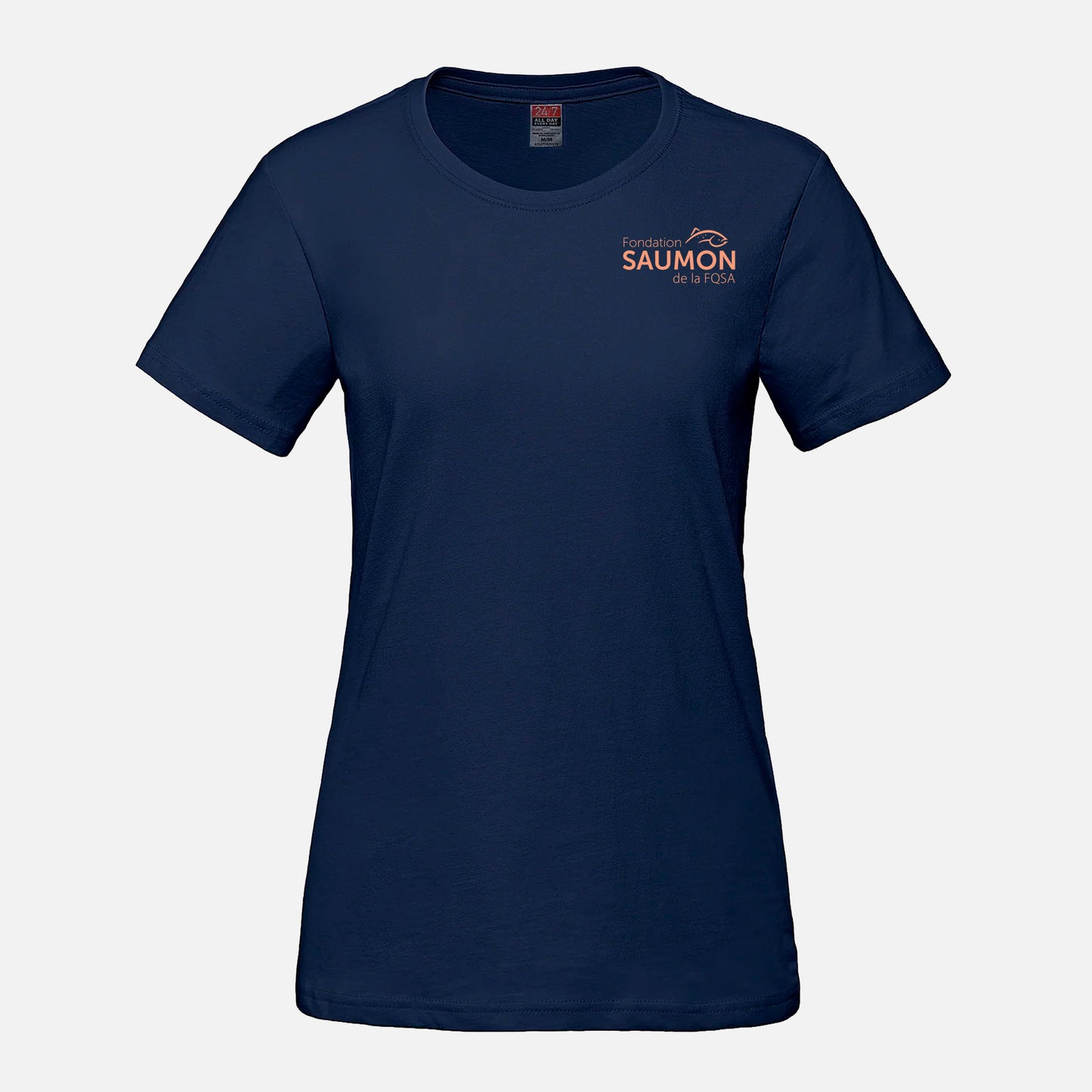 Le T-Shirt Femme Et Si On Écoutait Le Saumon