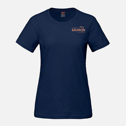 Le T-Shirt Femme Et Si On Écoutait Le Saumon