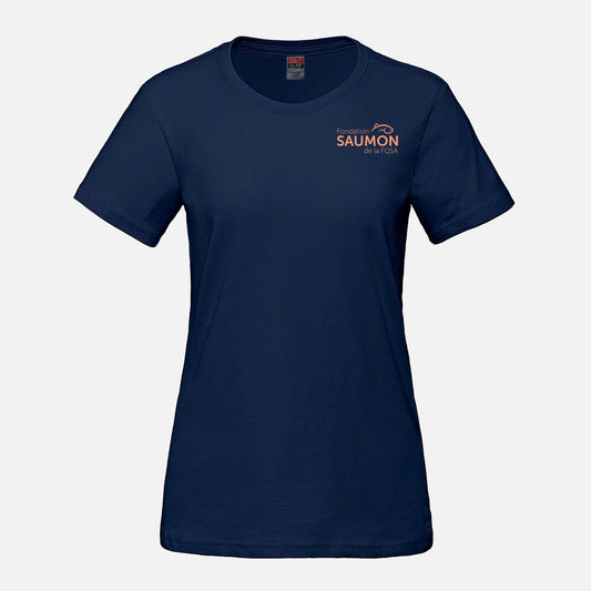 Le T-Shirt Femme Et Si On Écoutait Le Saumon