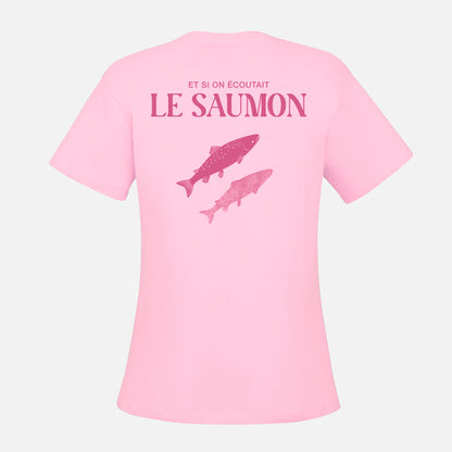 Le T-Shirt Femme Et Si On Écoutait Le Saumon