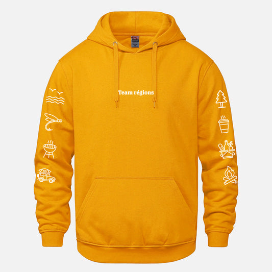 Le Hoodie Team Région Gold