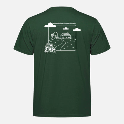 Le T-Shirt Place Aux Jeunes Vert Forêt