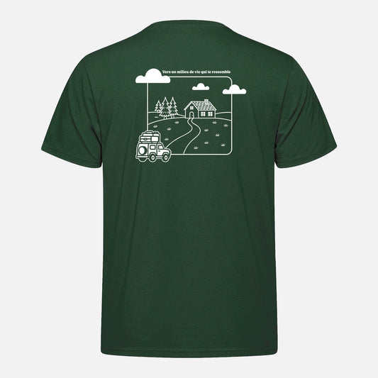 Le T-Shirt Place Aux Jeunes Vert Forêt