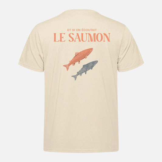 Le T-Shirt Unisexe Et Si On Écoutait Le Saumon